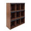Rangement à 9 cubes avec rangement en vinyle