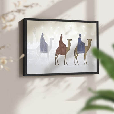 Art de Noël - XXVI - reproduction encadrée - réarmable
