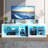 63'' Modern High-Gloss LED TV Stand for 65/70in TVs with Power Outlets, Adjustable Shelves, PS5 Compatible-1276880841-1276880846