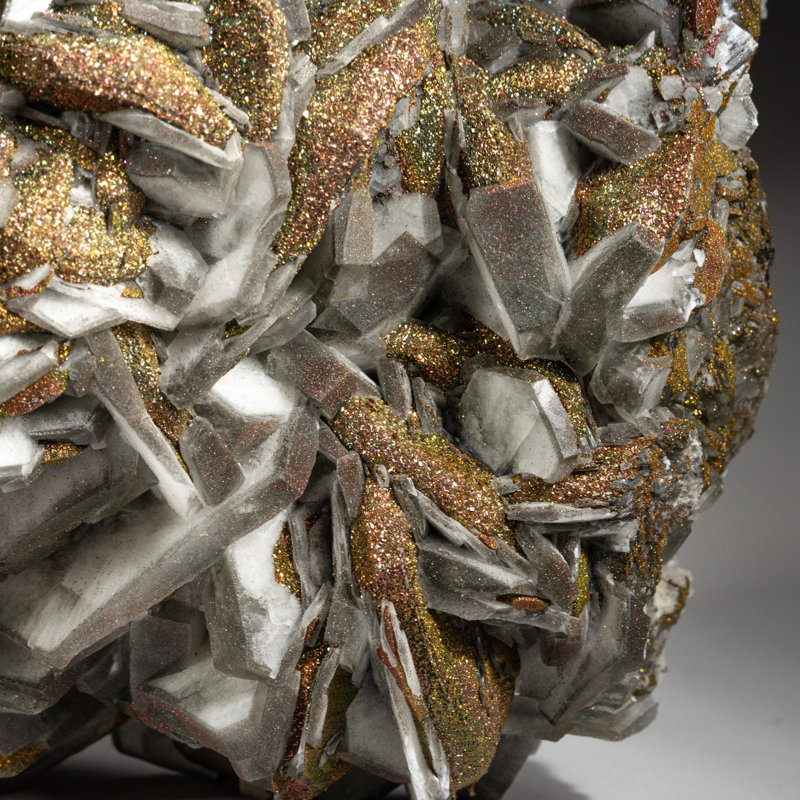 Chalcopyrite Over Calcite