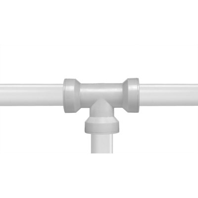 Insta-Plumb™ Coupling Tee for Kitchen