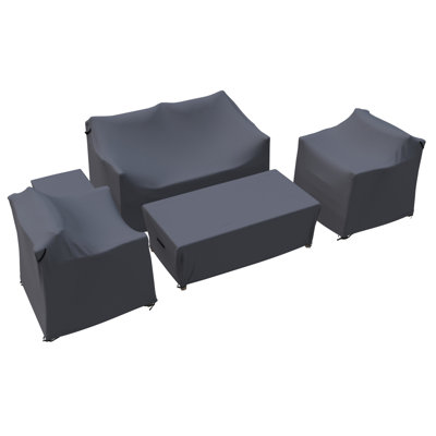 Amina Outdoor Furniture Covers For Sofa Seating Group With Cushions by Joss & Main