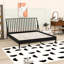 Lit plateforme en bois avec tête de lit-408775676-408775678