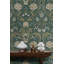 Papier peint pré-encollé à motif de chèvrefeuille ivoire et gris Winston Porter Designs-1180421609