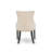 11 Piece Dinette Set Includes a Rectangle Dining Table with Removable Leaf and 10 Light Beige Linen Fabric Parson Dining Chairs, Antique Walnut-808438578