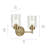 Tevell 2 - Light Dimmable Vanity Light