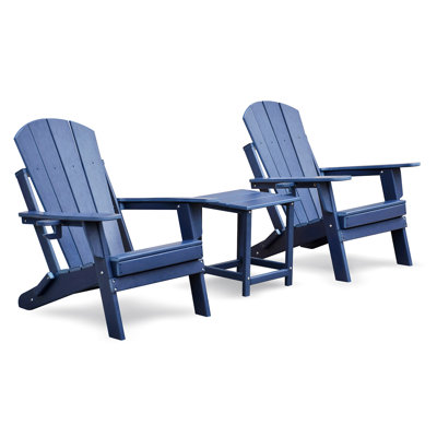 Chasidee Outdoor Adirondack Set