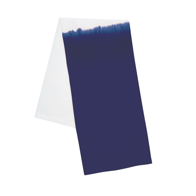 Aster Indigo Towel, Blue