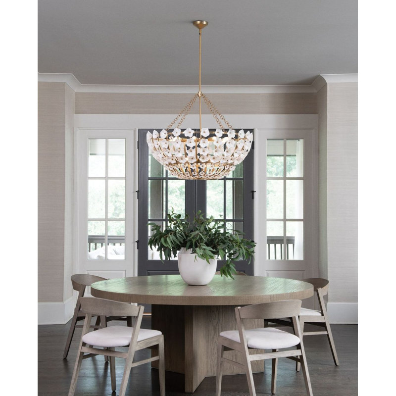 Azalea 12 - Light Steel Chandelier