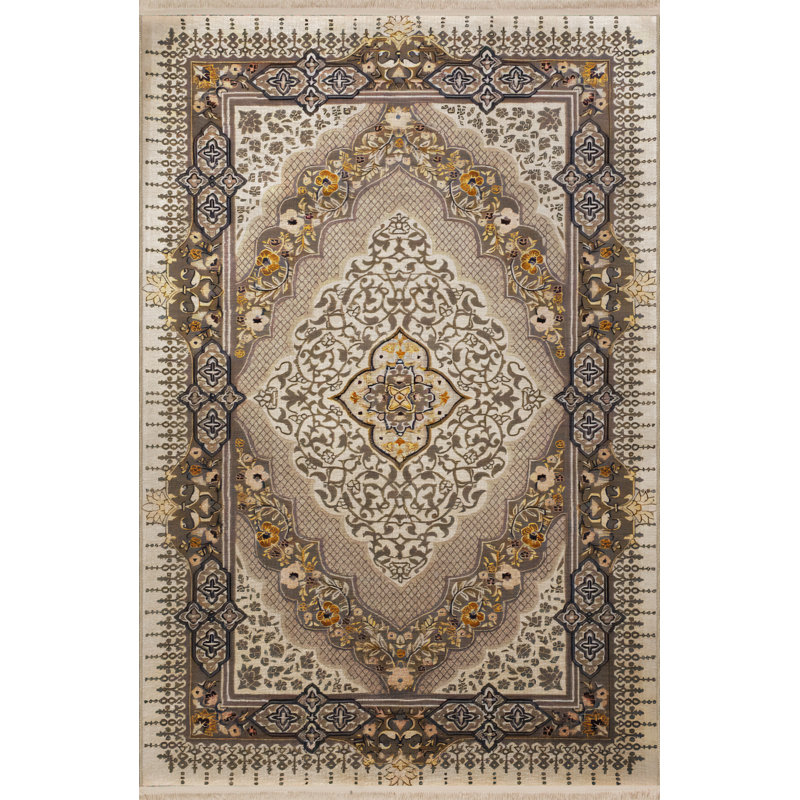 Vontae Moroccan Indoor / Outdoor Rug, Rectangle 5' x 8'3"
