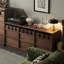 Commode à tiroirs rétro avec rangement-314524273