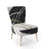 Abstract Black Polyester Blend 5