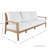 Savannah Teak Sofa - Natural Teak