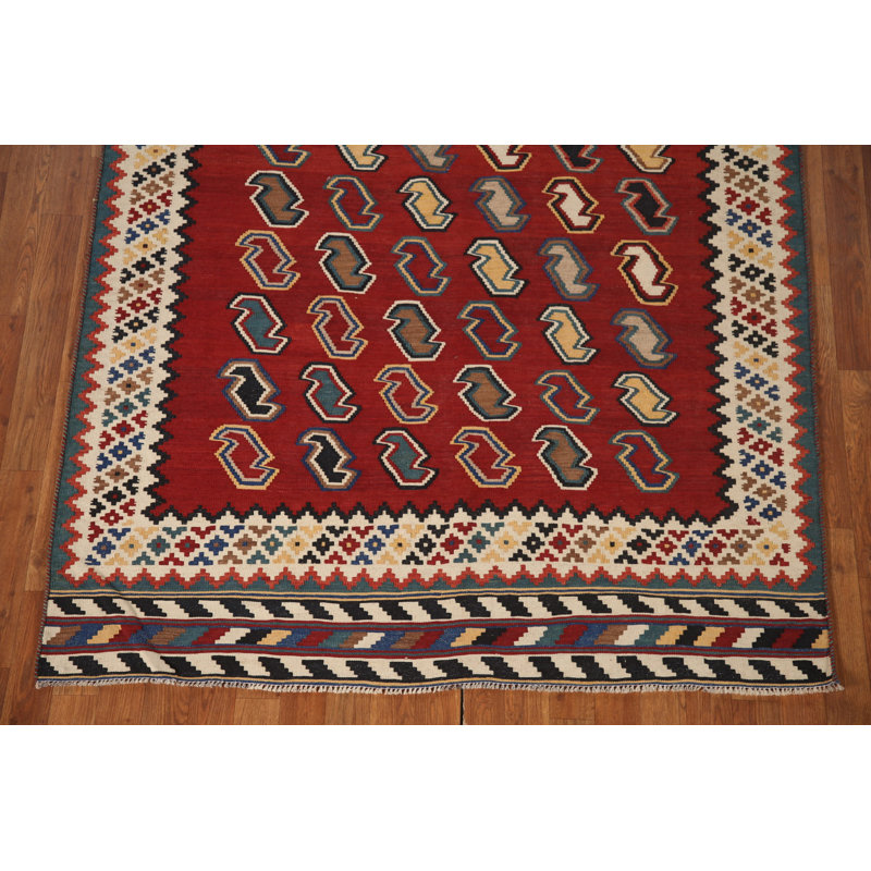Tapis kilim à teinture végétale 5 x 8 po