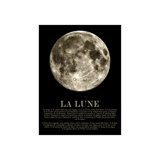 La Lune Print by Zoey Riley