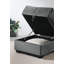Tusarora 70cm Wide Velvet Square Solid Colour Ottoman with Storage-2039682291