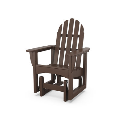 POLYWOOD Classic Adirondack Glider Chair