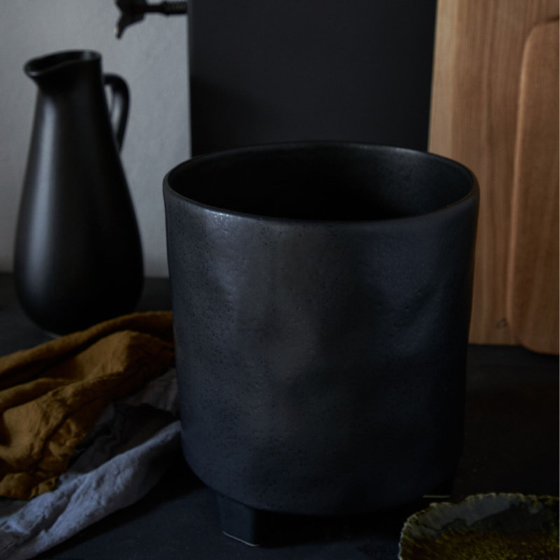 Costa Nova Riviera Bath Stoneware Decorative Bin