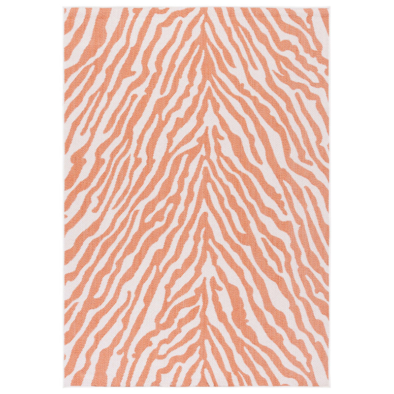Gurgen Performance Machine Washable Animal Indoor/Outdoor Area Rug, Rectangle 5'3" x 7'6"