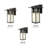 Manhattan 1-Light Aluminum Outdoor Craftsman Wall Mount Lantern-1235130235-1235130232