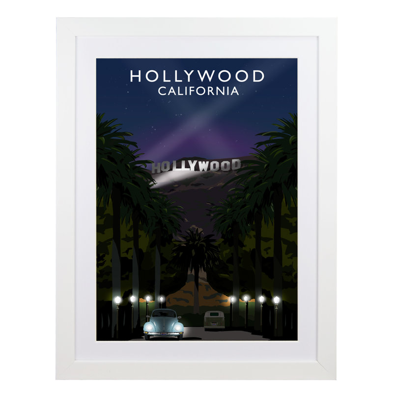 Richard O'Neil - Print, White Wood Frame, 43.5 cm H x 33.5 cm W x 2.2 cm D