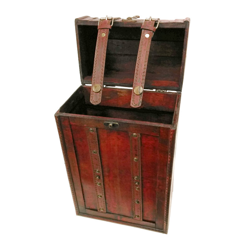 Porte-vin en bois double bouteilles