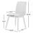 Lucia Faux Leather Upholstered Side Chair