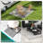Outsunny Reversible Outdoor Rug, 9' X 12' Waterproof Plastic Straw Floor Mat, Portable Rv Camping Carpet With Carry Bag, Large Floor Mat For Backyard, Deck, Picnic, Beach