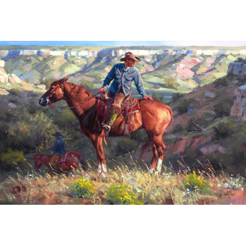 The Search - Wrapped Canvas Art Prints, 30cm H x 46cm W