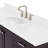 Cambridge 66.25'' Single Bathroom Vanity with Carrara Quartz Top-1060118948