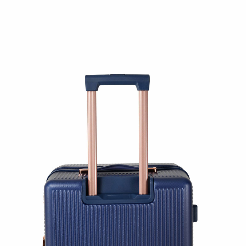 4-piece hard luggage, Blue