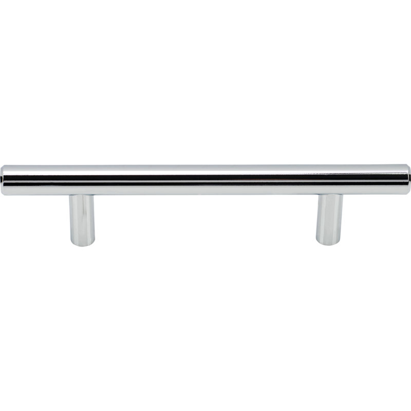 3 3/4" Center to Center Bar Pull, Polished Chrome