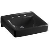 Soho Ceramic 20" Wall Mount Bathroom Sink