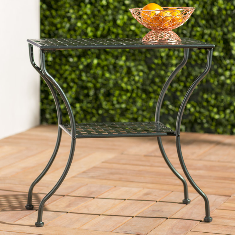 Arvind Rectangular Outdoor Buffet & Console Table , 28.5 " W 15 " D, Vertigris
