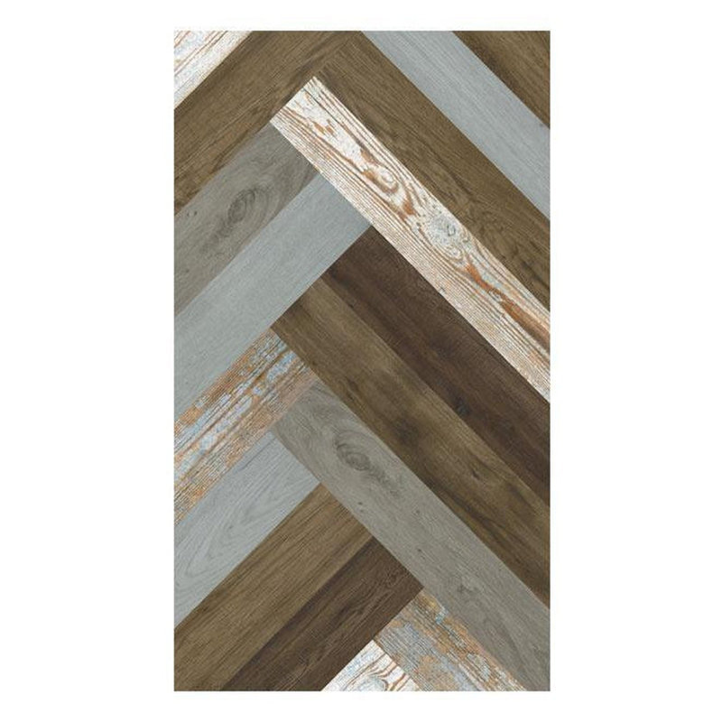 Rouleau de papier peint L 32,8 pi x l 19 po Meia, Brun
