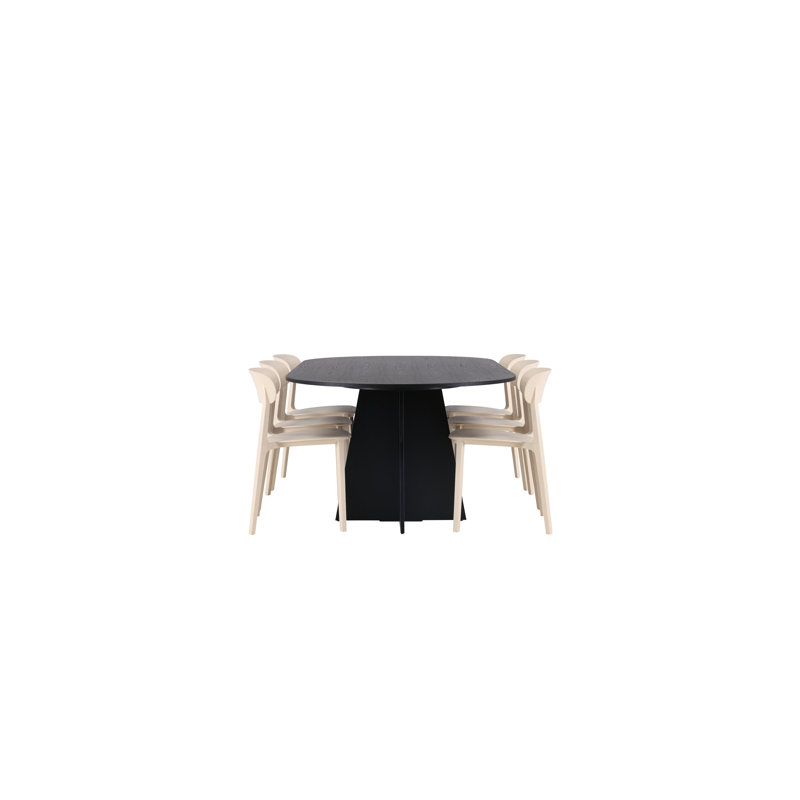 Fernly 6 - Person Dining Set