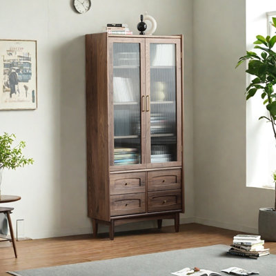 Nordic style storage bookcase