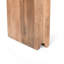 Console, table d'entrée en bois de manguier de ferme, table de canapé épaissie de 45 pouces, console minimaliste étroite pour le salon du couloir d'entrée-1206802660