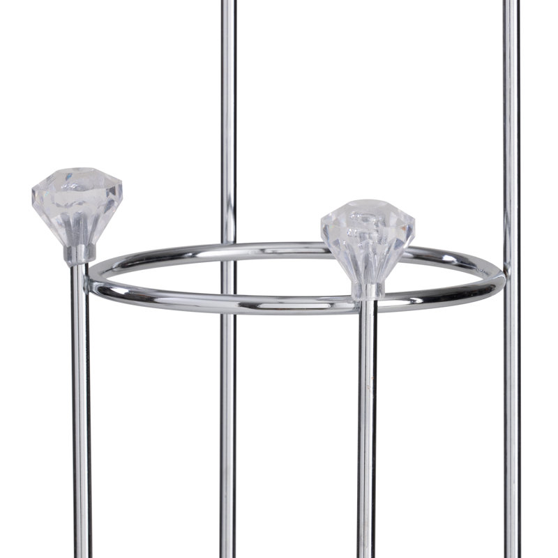 Free Standing Toilet Paper Holder, Chrome