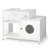 Bathroom Cat Litter Box Hideaway with Divider