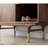 European style semi open shoe cabinet