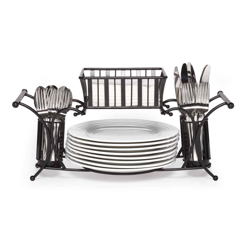 Serviteur de buffet Gourmet Basics par Mikasa Band and Stripe