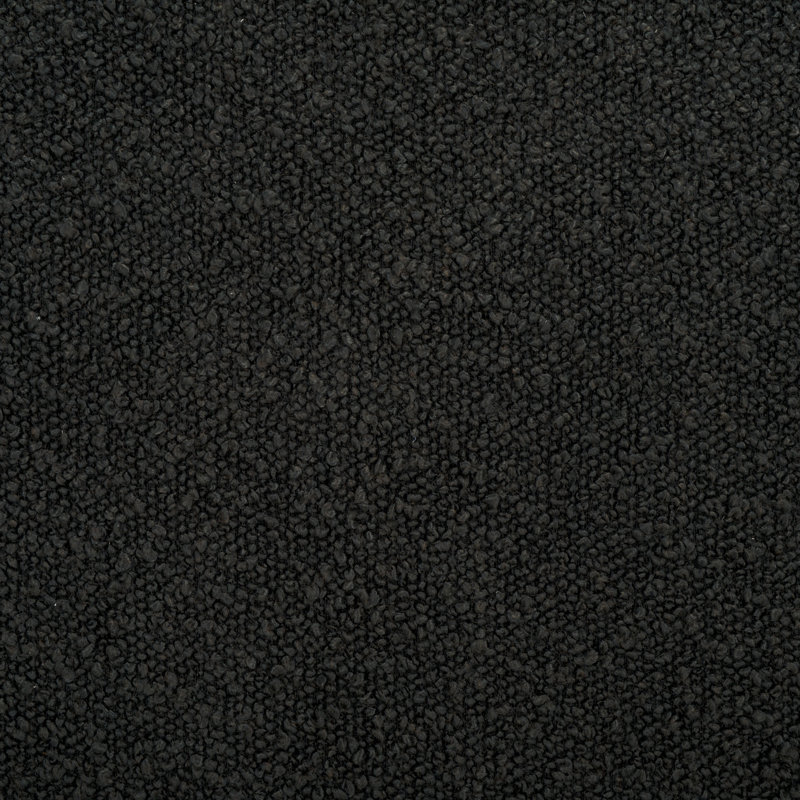 Repose-pieds rectangulaire de 50 po de largeur, Bouclé noir