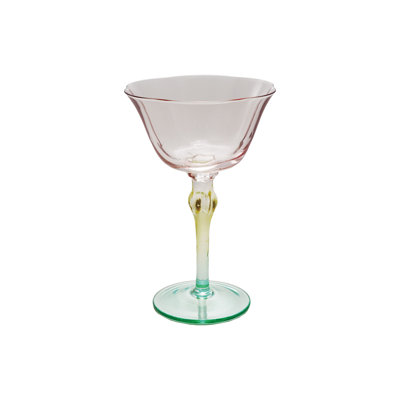 Verre à vin soufflé à la main