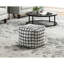 Repose-pieds moderne avec repose-pieds en tissu Patte
