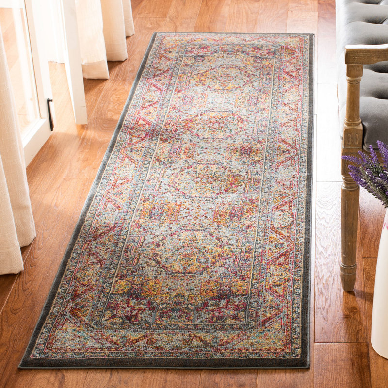 Marques Performance Chevron Rug, Runner 2'2" x 7'