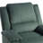 Ameiah Upholstered Gray Green Corduroy Manual Push Back Recliner Chair with Wingback-1701807843