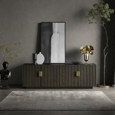 Minimalist personality design sense TV cabinet