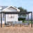 Aluminum Outdoor Pergola with Independent Louvered-97239174-97645111