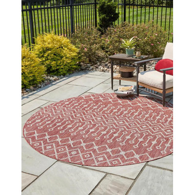 Tapis d'extérieur Preen couleur rouille